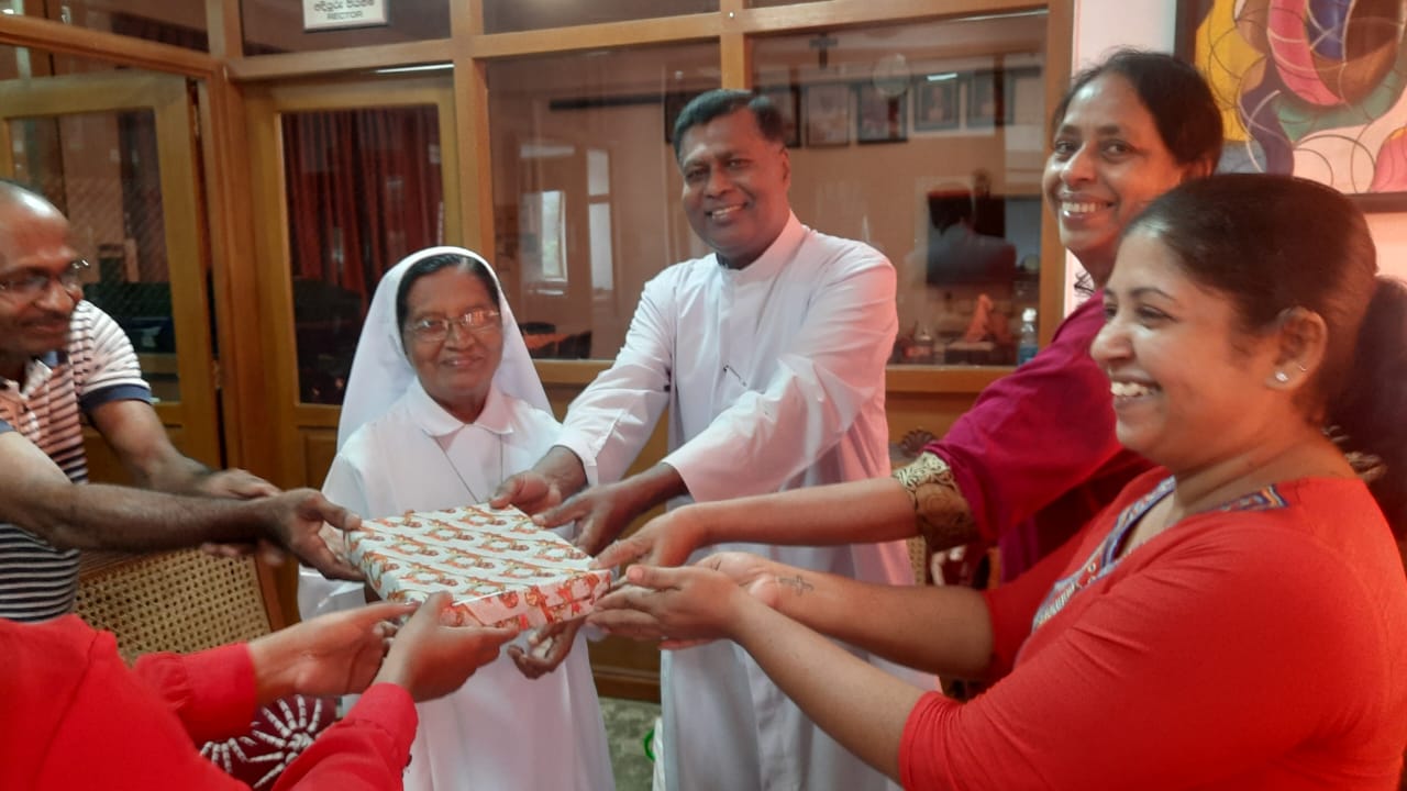 Faculty members at St. Joseph Vaz Deva Dharma Nikethanaya